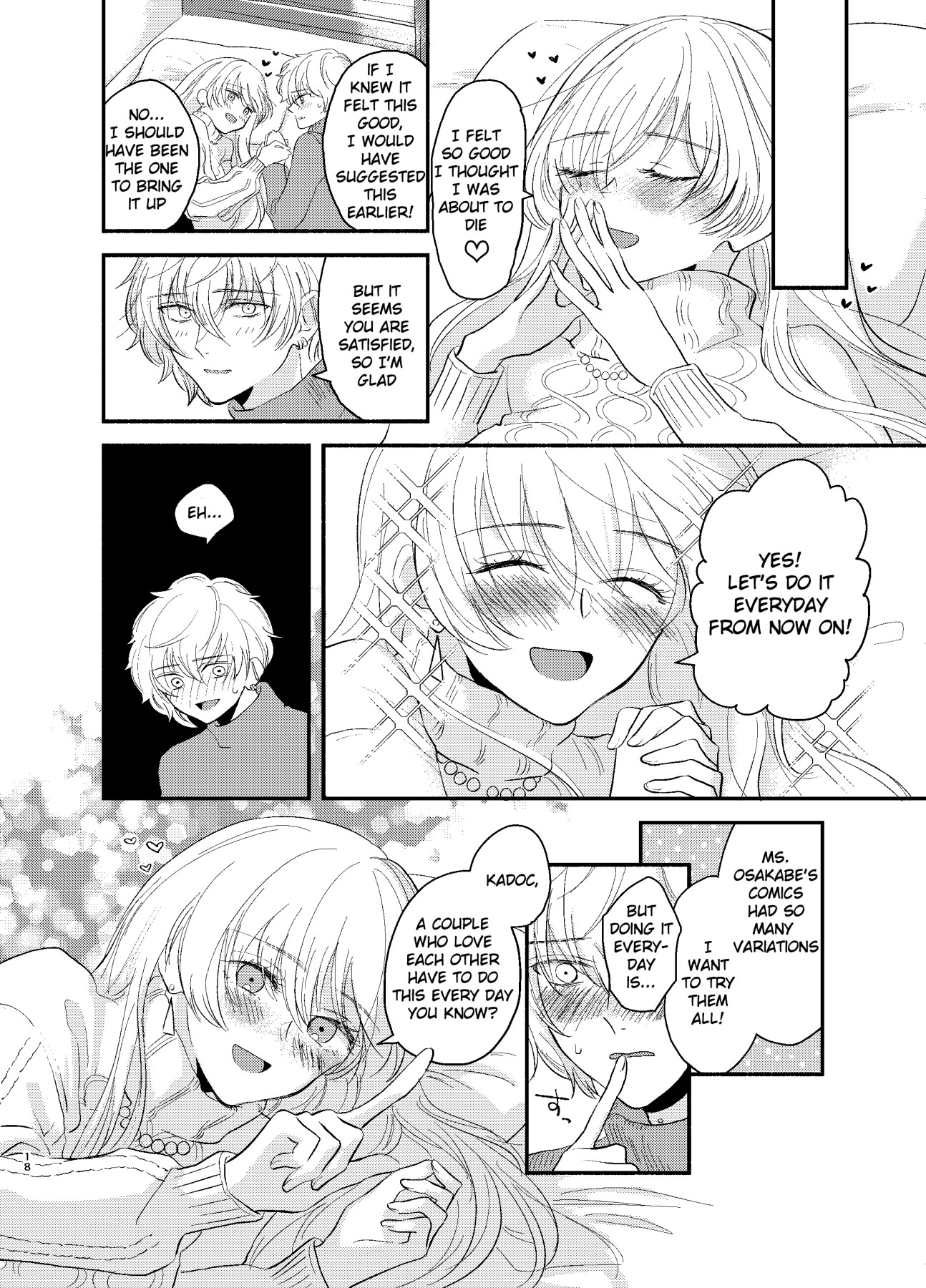 Hentai Manga Comic-Kadoc, Please Embrace Me!-Read-18